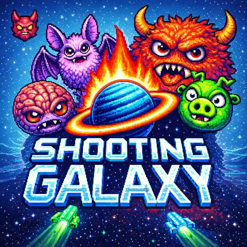Shooting Galaxy Game Banner - tp777 Online Casino