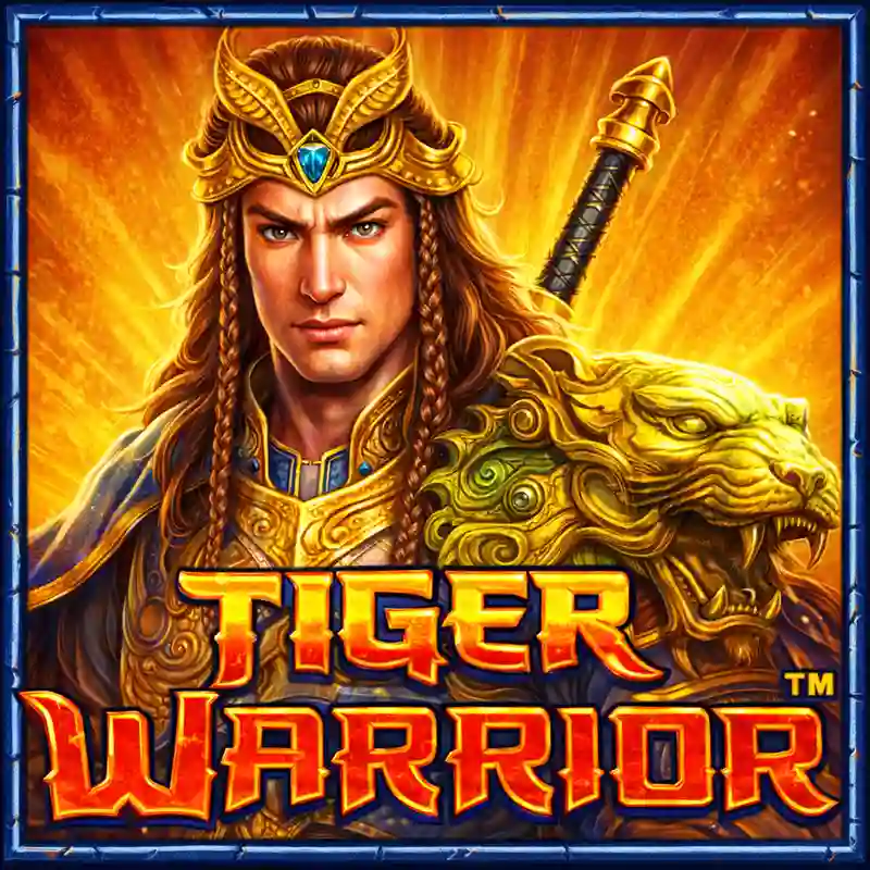 The Tiger Warrior slot game interface at tp777